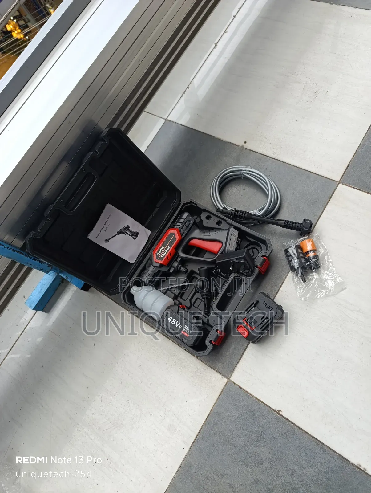 48v Rechargeable Pressure Washer – Easy Car Cleaning Solution