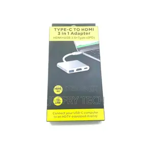 Usb Type-C Hub 3-in-1: Usb 3.0 + Hdmi + Type-C Charging Port – All-In
