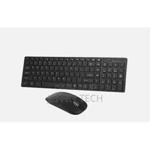 K-06 2.4ghz Wireless Keyboard Mouse Combo - Black
