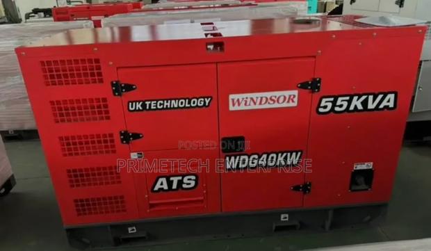 Windsor Super Silent Diesel Generator 55kva With Ats - main view
