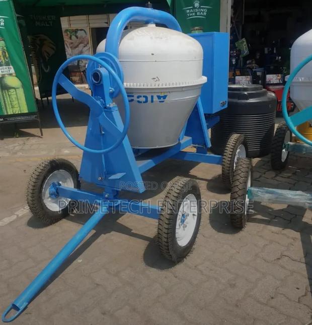 Diesel Powered Concrete Mixer - main view