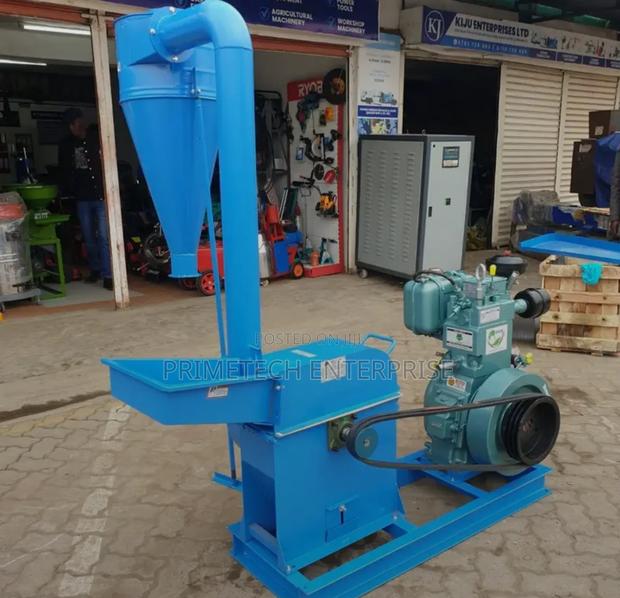 Posho Mill With Diesel Power Lifter Engine
