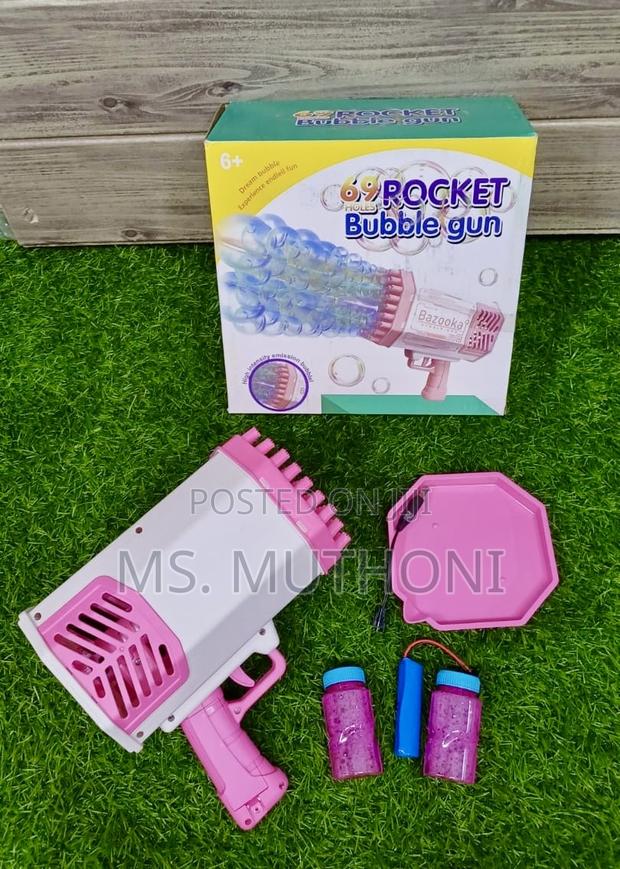 Rocket 69 Holes Rechargeable Plentyl Bubbles Bazooka - thumbnail 3