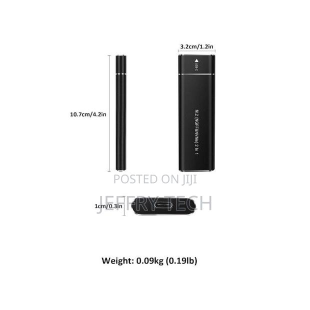 Nvme Case M.2 SSD to Usb 3.1 Enclosure SSD Hard Disk External Drive Bo