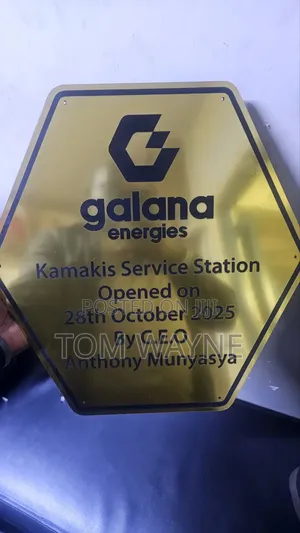 Golden Launcher Plaques for Projects
