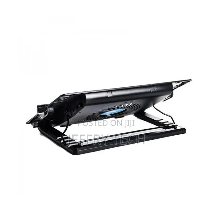 Cooling Plastic Notebook Cooler Laptop Cooler One Big Fan for 13-17 In