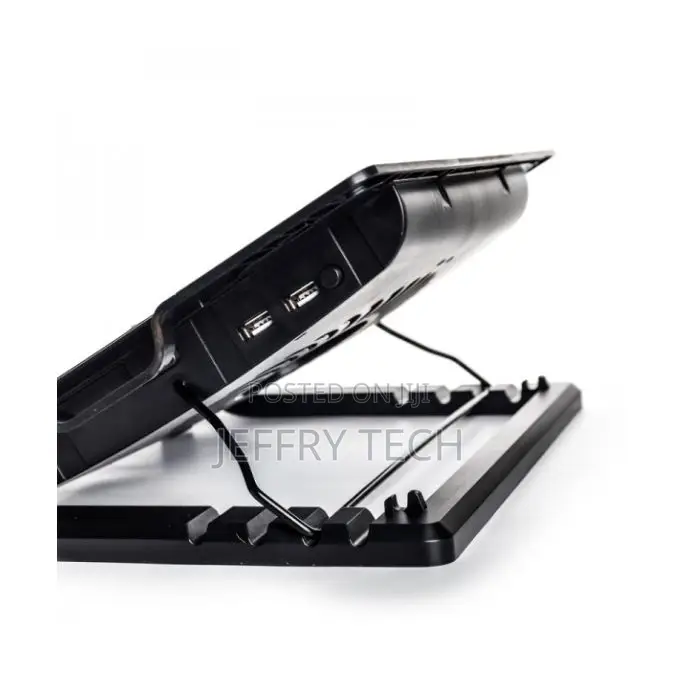 Cooling Plastic Notebook Cooler Laptop Cooler One Big Fan for 13-17 In
