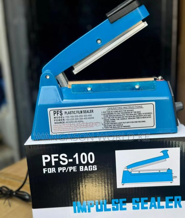 Electric Plastic Heat Sealer Machine 100mm - main view