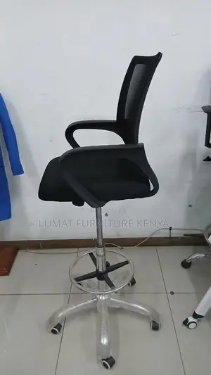 Mesh Adjustable High Counter Cashier/Office Seat