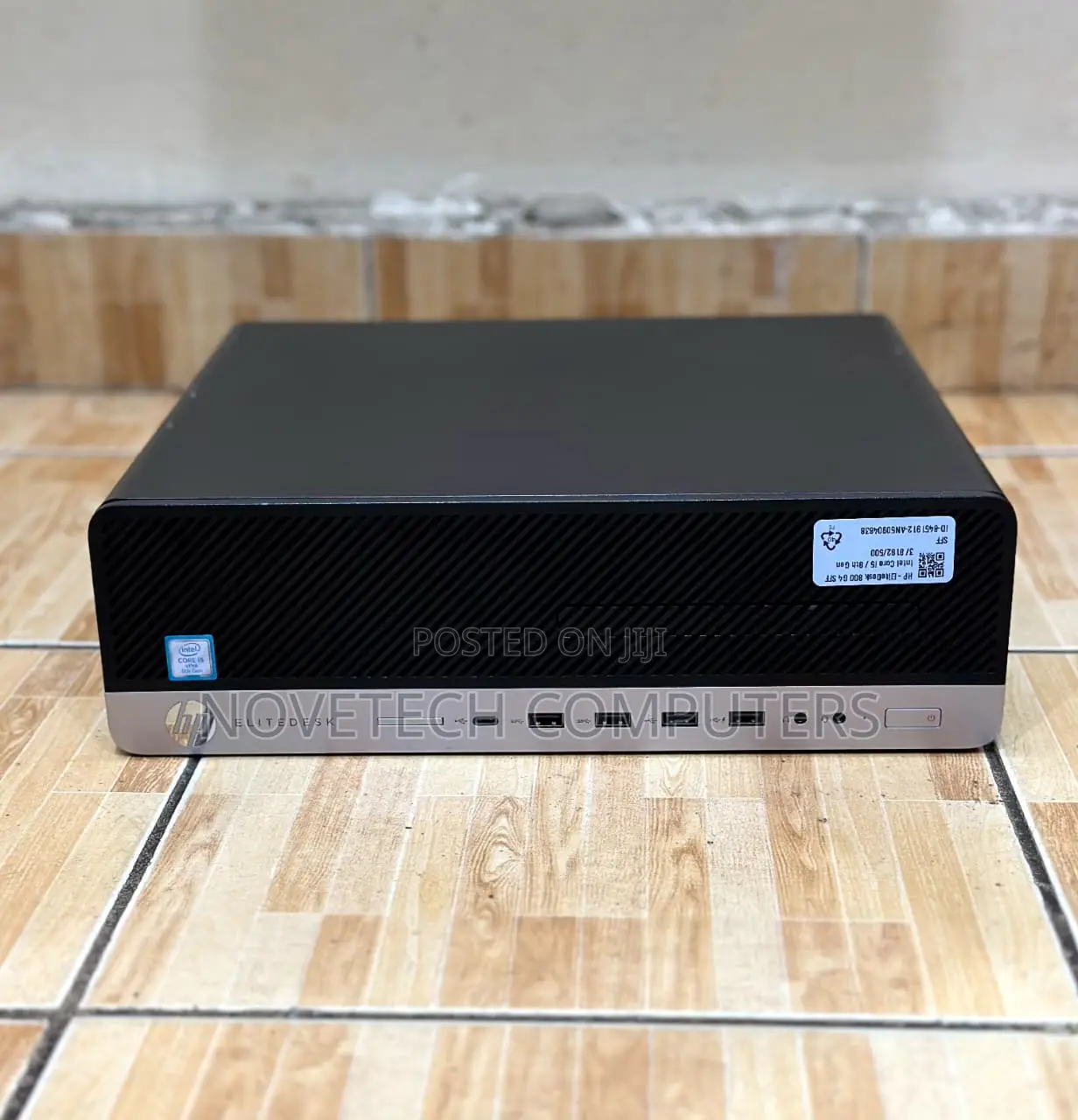 Desktop Computer HP EliteDesk 800 G4 8GB Intel Core I5 HDD+SSD 500GB