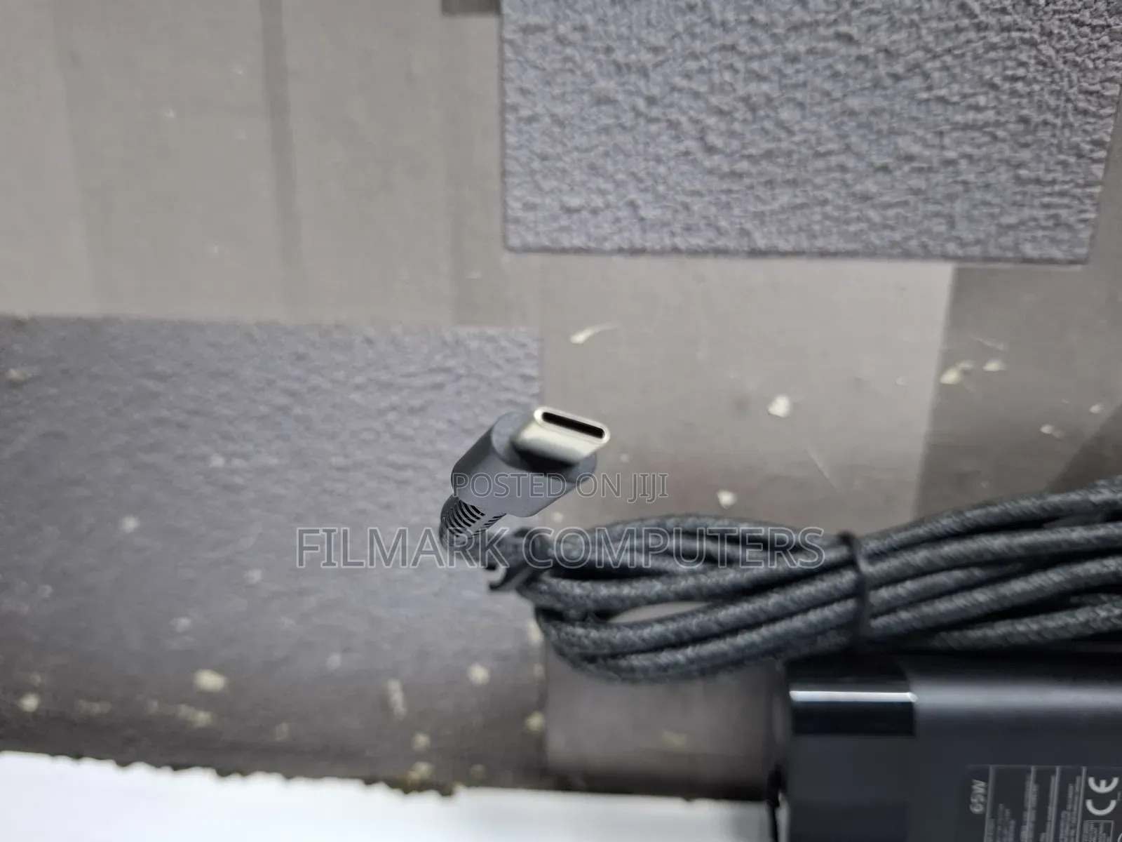 Original Usb-c Charger 65 Watts Rounded For Elitebook X360
