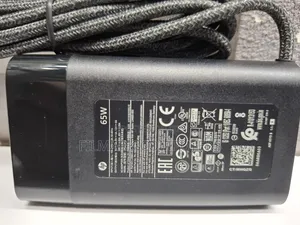 Original Usb-c Charger 65 Watts Rounded For Elitebook X360