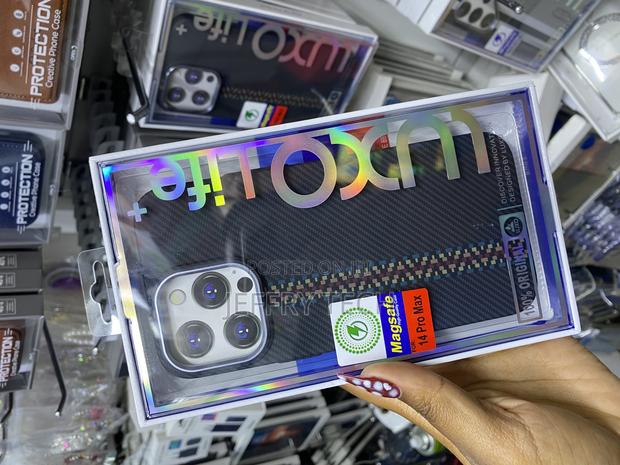 Emumi Case for iPhone 14 Pro Max Real Carbon Fiber Pattern Case - thumbnail 3