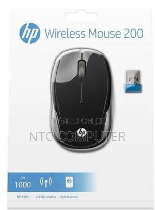 Hp Wireless Mouse 200 Black