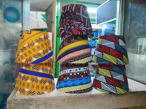 Lights Shades for Table Lamps With African Materials