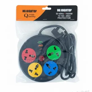 *Round Extension With 2usb and 1type C Slot*