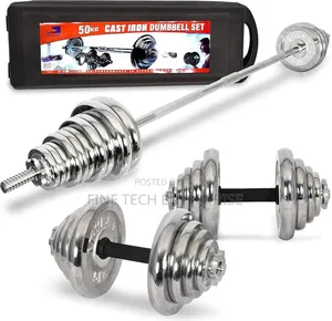 50 KGS Dumbell Chrome Dumbbell