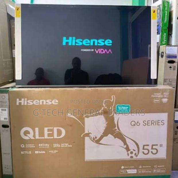 Hisense 55inch Qled Frameless, Youtube, Netflix Tv