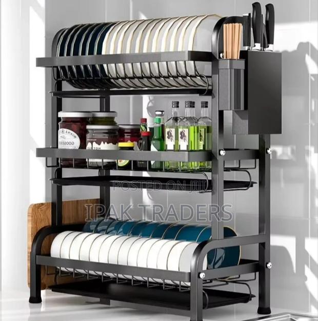 Dish Rack 3 Layer Advanced 
Black
Advanced Heavy
Duty