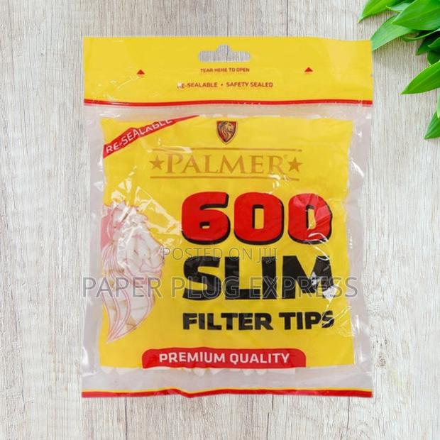 Palmer Slim Cotton Filter Tips - 600 Tips - main view