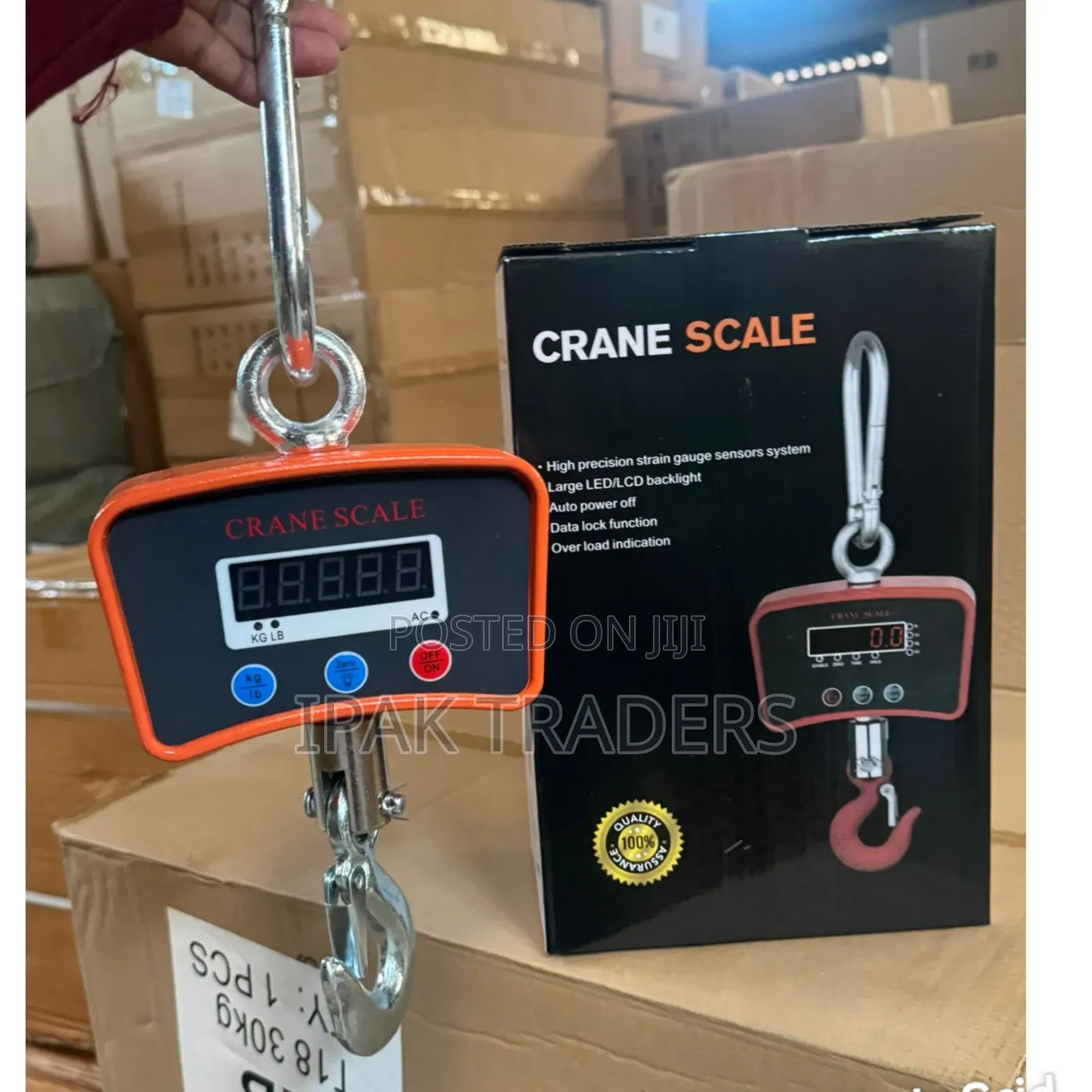 500kgs- Mini Industrial Crane Scale for Warehouse- 500 Kilograms