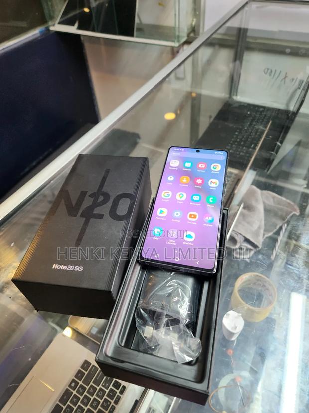 New Samsung Galaxy Note 20 5G 256 GB Black - thumbnail 2