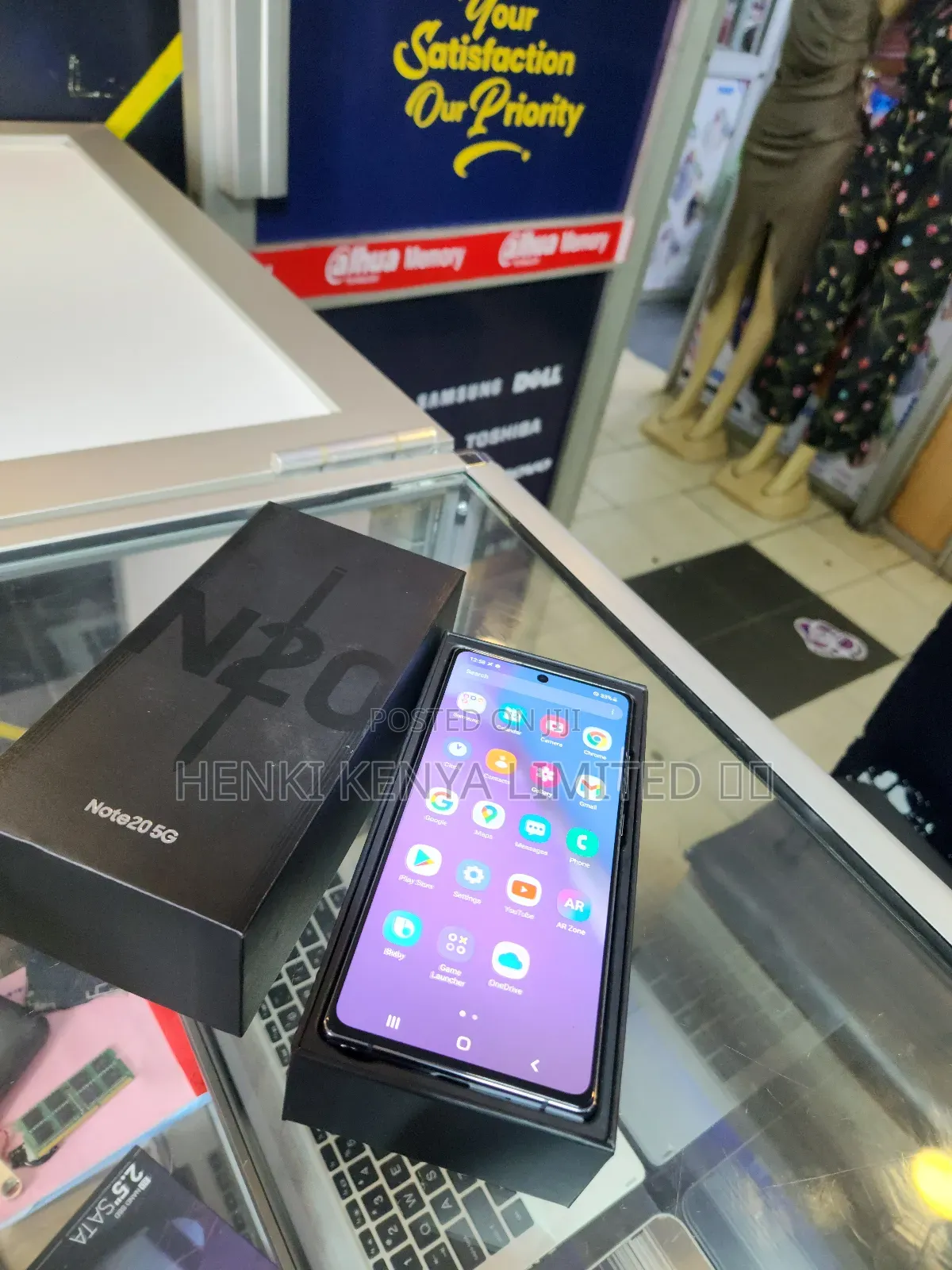 New Samsung Galaxy Note 20 5G 256 GB Black