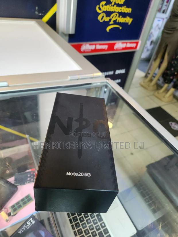 New Samsung Galaxy Note 20 5G 256 GB Black - thumbnail 4