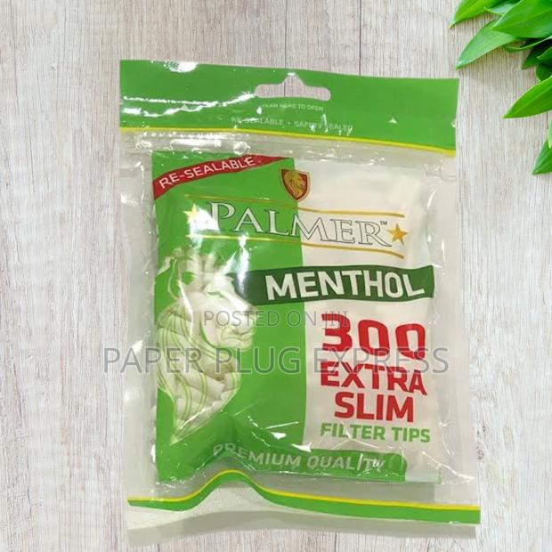 Palmer Slim Mint/Menthol Cotton Filter Tips - 300 Tips - main view
