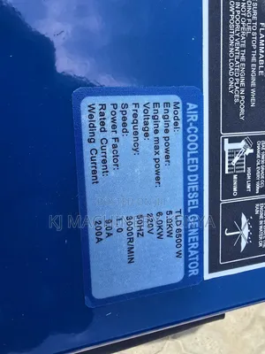 Tld 6500w Diesel Welding Generator, Heavy-duty Power For Professionals