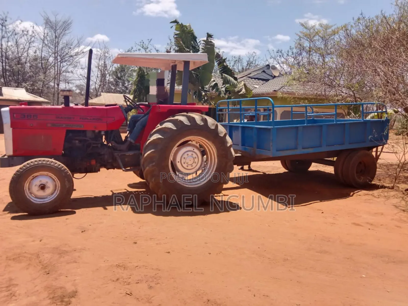 Massey Ferguson Water Bowser and Jembe