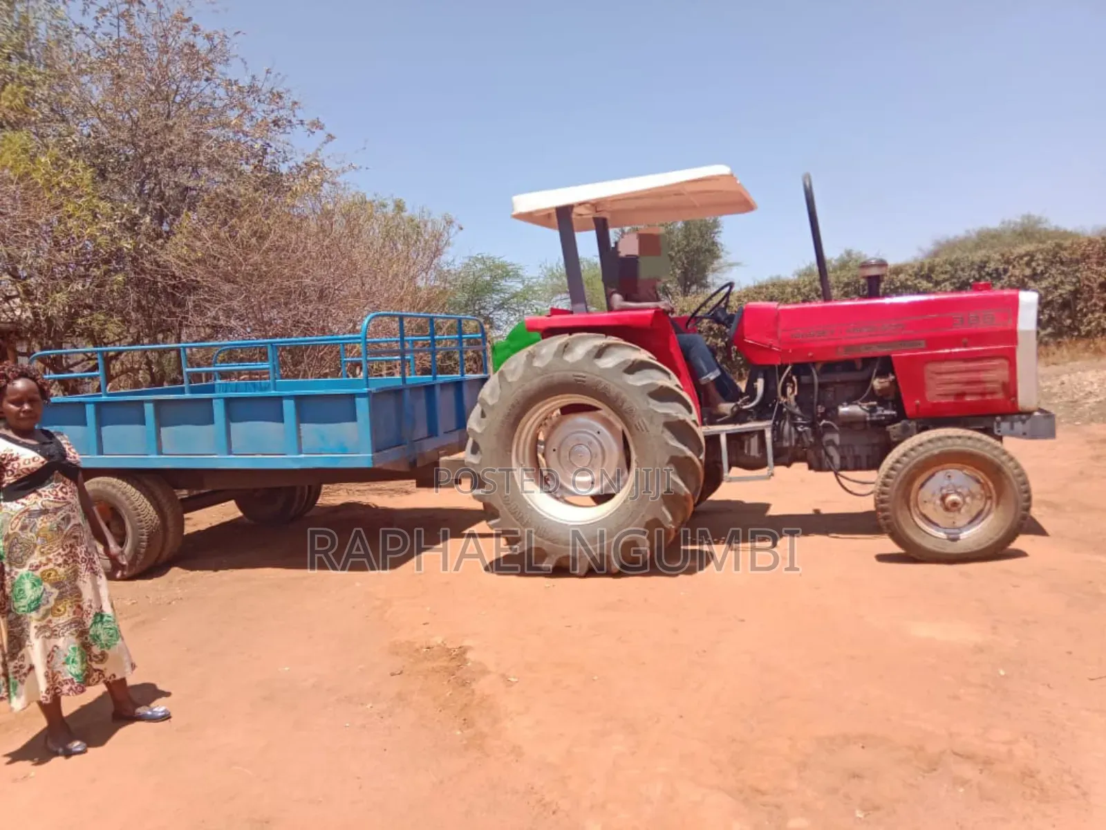 Massey Ferguson Water Bowser and Jembe