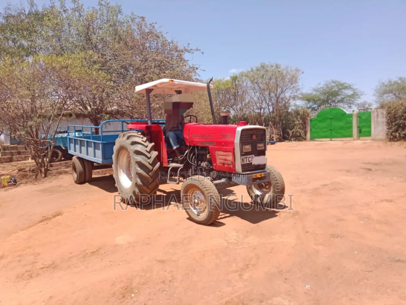 Massey Ferguson Water Bowser and Jembe