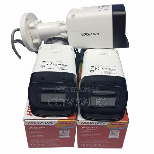 Built Mic for Two Way Audio Fixed Mini Bullet Camera - main view