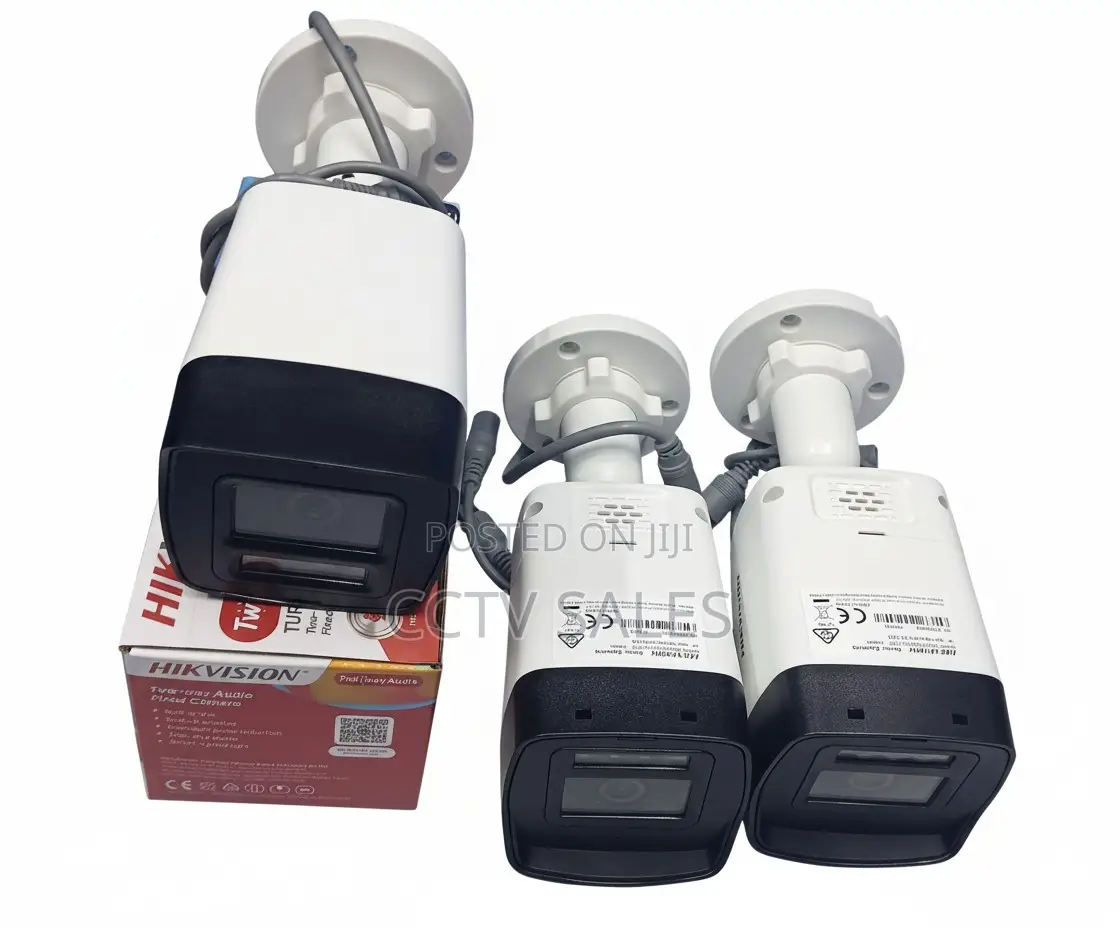 Outdoor Smart Hybrid Light 2mp Hikvision Two Way Audio Bullet Camera