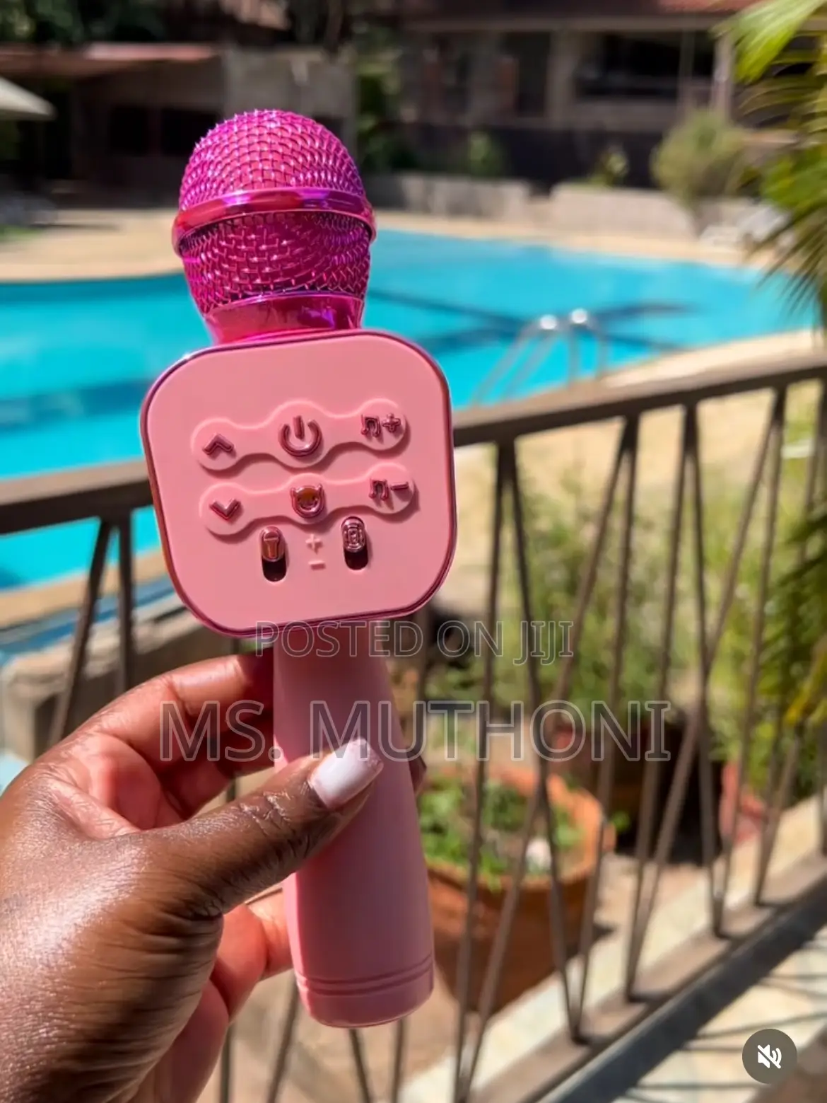 Wireless Bluetooth Karaoke Microphone.