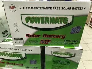 Powermate 12v 100ah Sealed Maintenance Free Solar Backup Battery