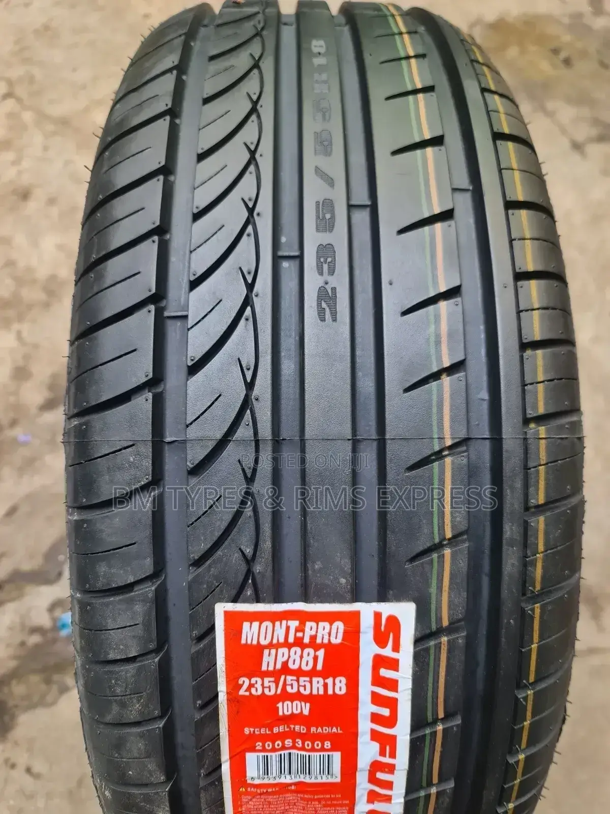 235 /55 R18 Sunfull Tyres (Highway)