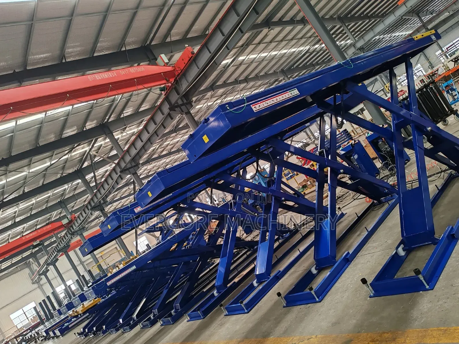 Big Scissor Lift Machine 1.8metre Rise 4000kg.