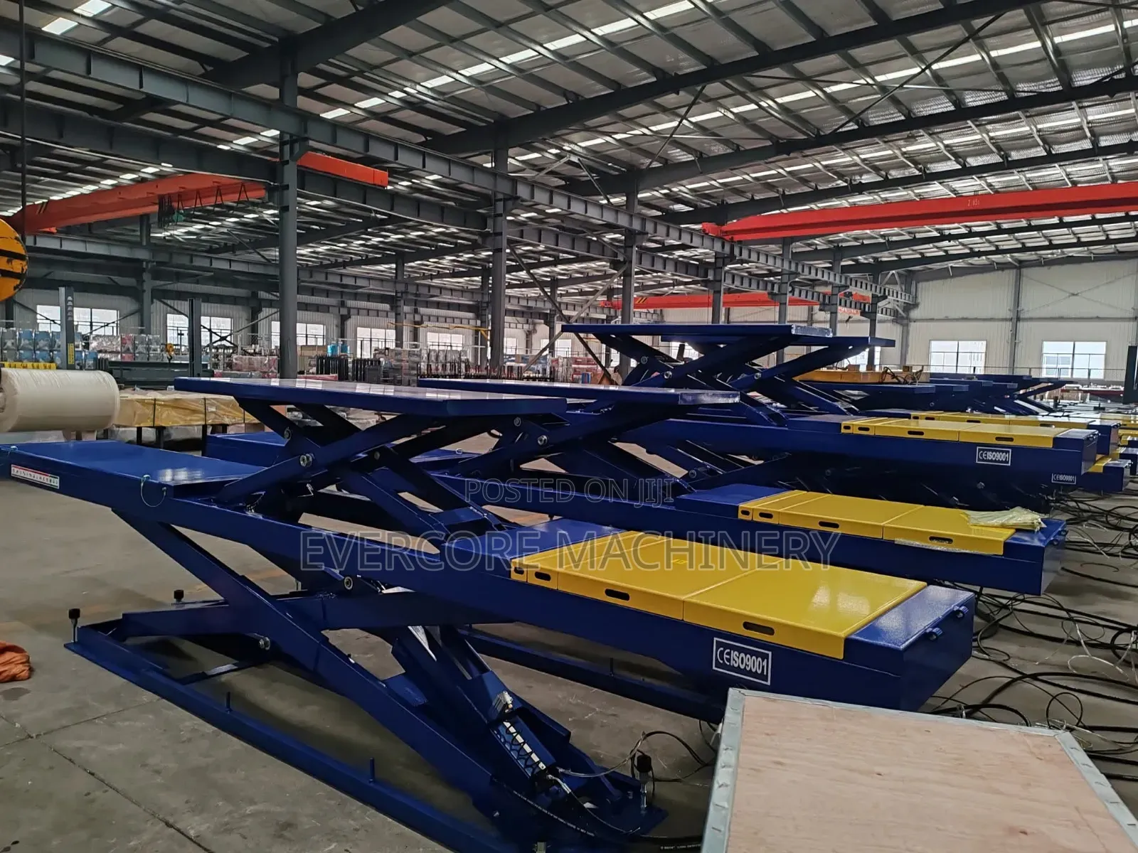 Big Scissor Lift Machine 1.8metre Rise 4000kg.