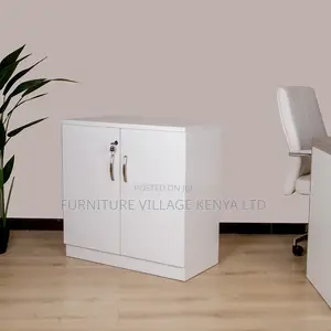 Cabinets: 2-Door Wooden Executive Credenza Cabinet