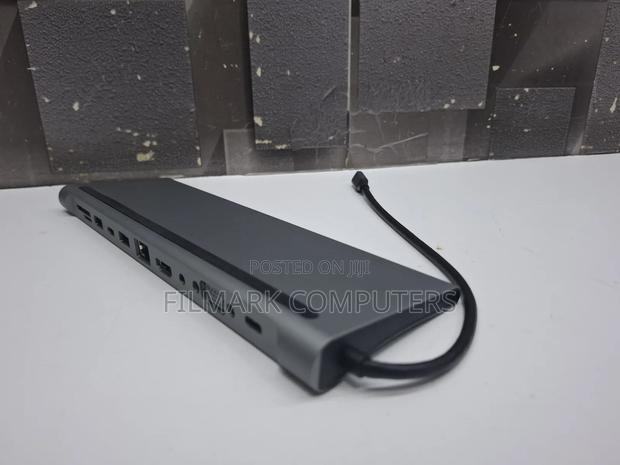 Usb C Hub, Usb C Adapter 11 In 1 Docking With 4k Hdmi