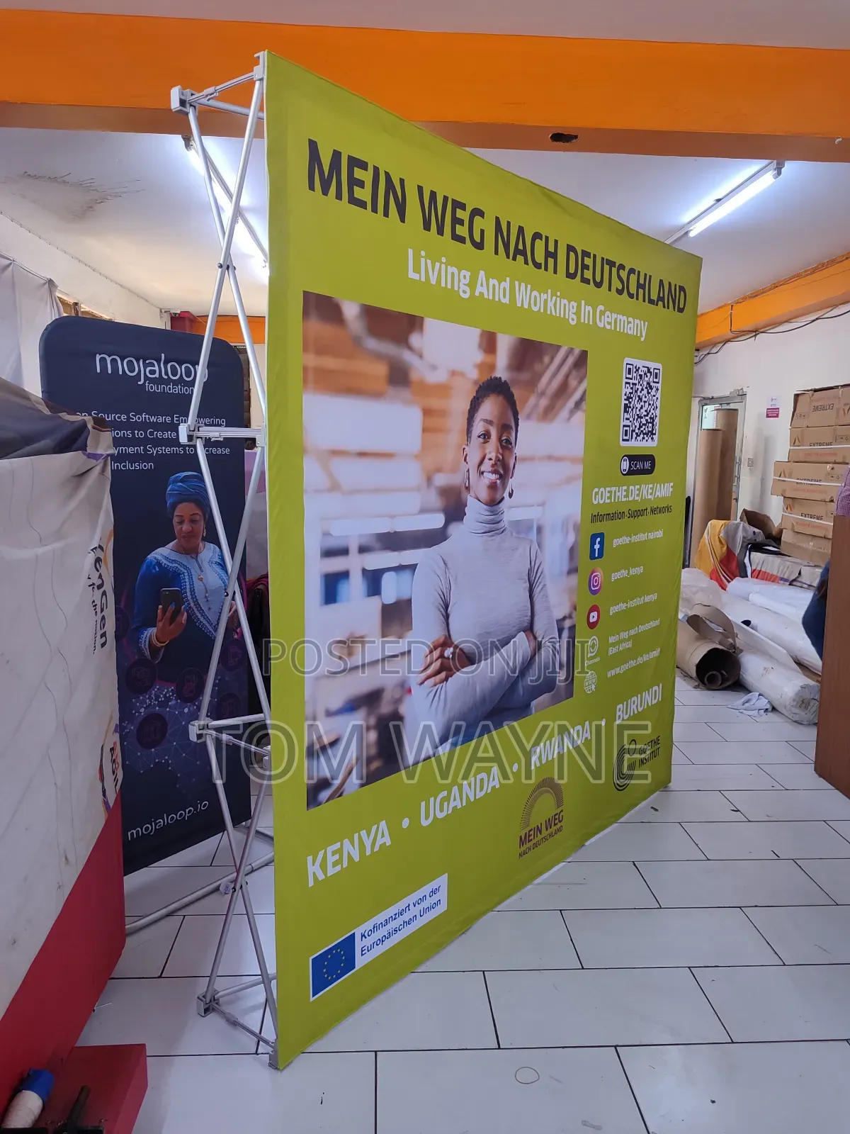 Big Backdrop Banner (3 Metres by 2.25 Metres)