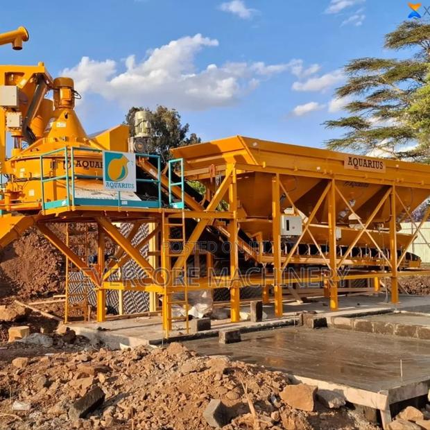 Industrial Batching Plant Machine Electric Powered. - main view