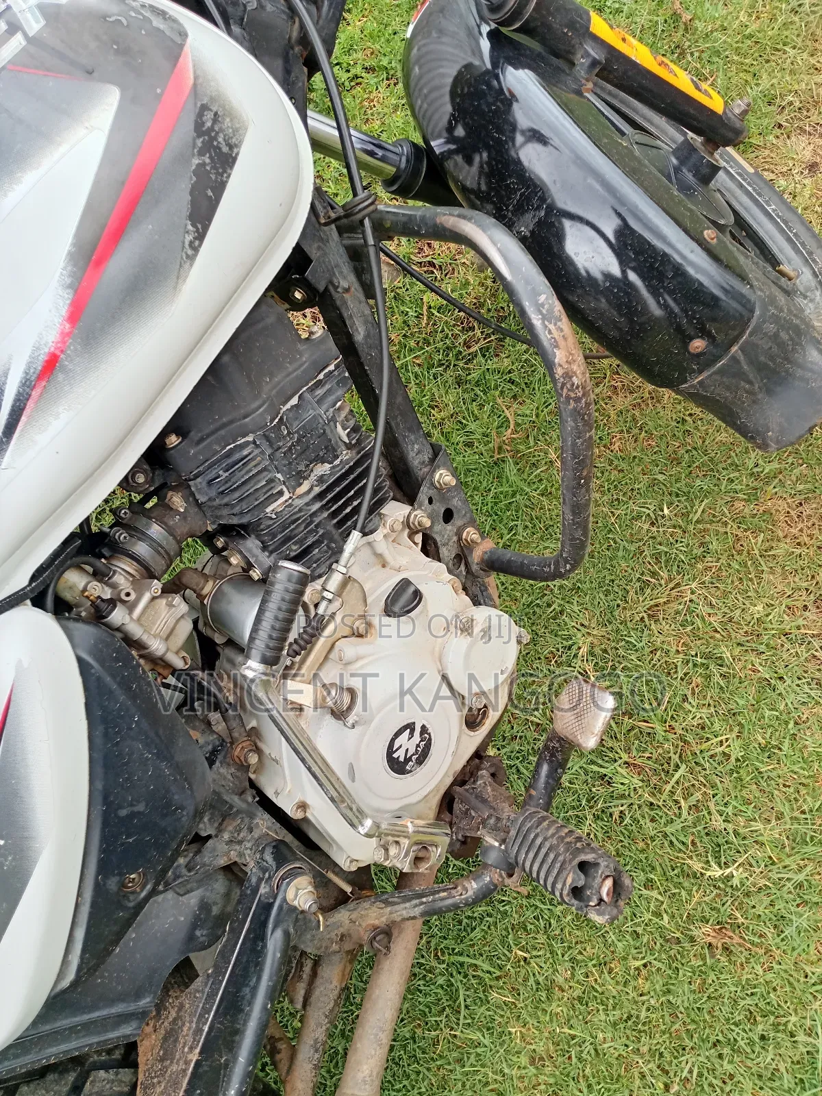 Bajaj Boxer 2020 White