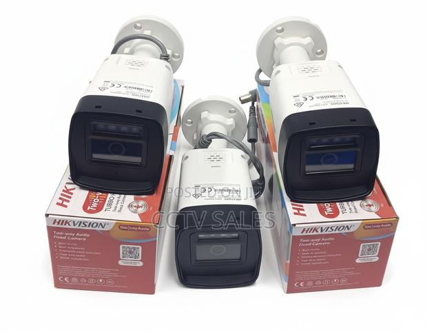 Hikvision Two Way Audio Fixed Mini Bullet Camera