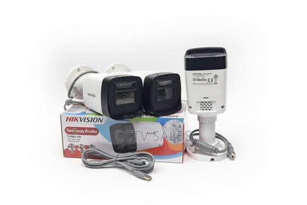 Hikvision 2mp Smart Hybrid Light Audio Fixed Mini Bullet CCT