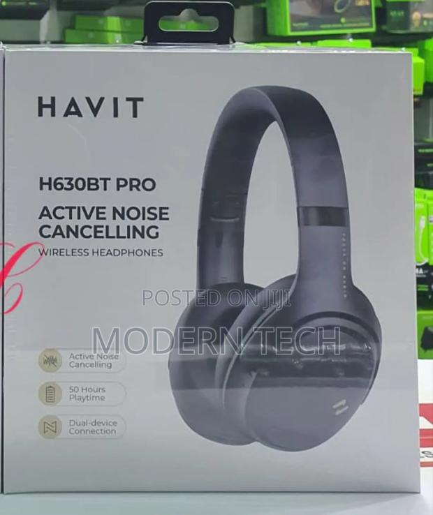 Havit H630bt Pro Active Noise Reduction Wireless Headphones