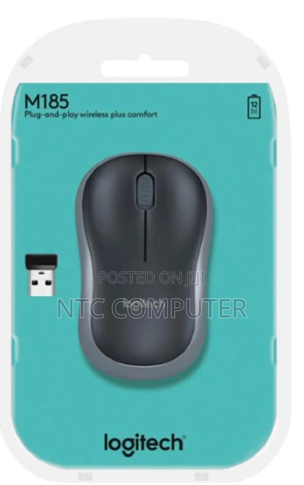 Logitech M185 Grey Wireless Mouse