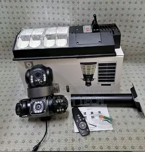 180w V380 Solar Triple Lens 4g 3 Lenses PTZ CCTV Camera